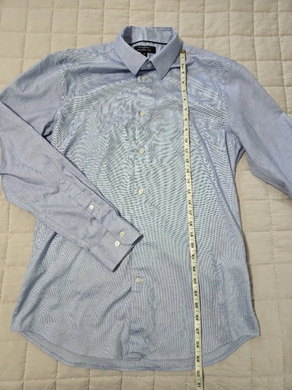 Banana Republic Pale Blue Men's Button-Down Dress Shirt